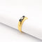 50 Bague trilogie en or jaune, or blanc, diamant et saphirs 58 Facettes 37718