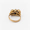Bague 54 Bague Art nouveau en or jaune 18 carats et saphirs 58 Facettes 37712