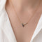 Collier stylisé en or bicolore, saphirs et diamant 58 Facettes 37362