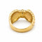 53 Bague nœud en or jaune et diamants 58 Facettes 36879