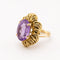 51 Bague en or jaune et améthyste 58 Facettes 35999