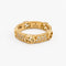 49 Gucci - Bague ajourée en or jaune et diamants 58 Facettes 36785