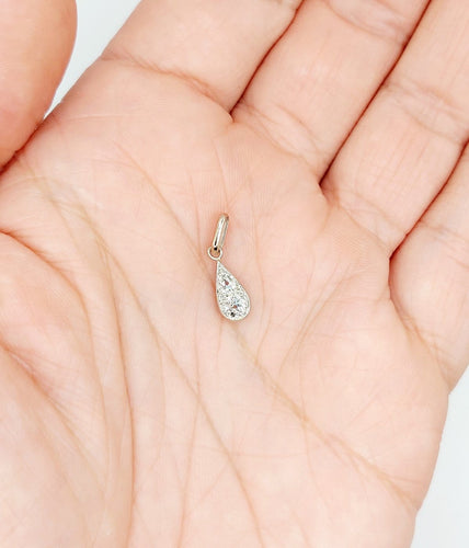 Pendentif Pendentif antique en or blanc, platine et diamants 58 Facettes A07596
