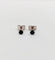Boucles d'oreilles vintage en or blanc et saphirs 58 Facettes A07555