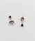 Boucles d'oreilles vintage en or blanc et saphirs 58 Facettes A07555