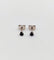 Boucles d'oreilles vintage en or blanc et saphirs 58 Facettes A07555