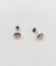 Boucles d'oreilles vintage en or blanc et saphirs 58 Facettes A07555