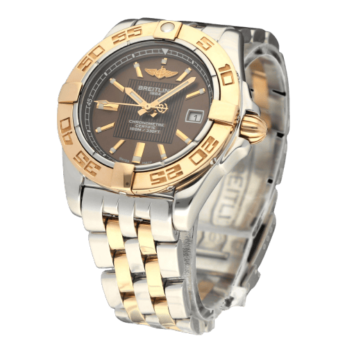 Breitling - Montre Cockpit Lady C71356 en or rose et acier