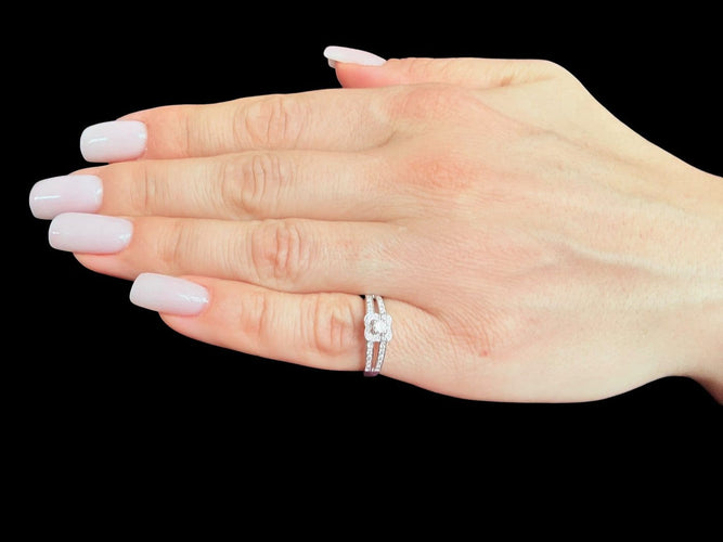 52 Mauboussin Chance of Love N°1 - Bague en or blanc et diamants 58 Facettes A2110