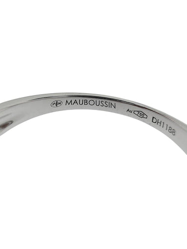 52 Mauboussin Chance of Love N°1 - Bague en or blanc et diamants 58 Facettes A2110