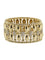 Hulchi Belluni Tresore - Bracelet extensible en or jaune et diamants 58 Facettes BR1576