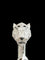 Panther - Bracelet manchette en or blanc, diamants, onyx et émeraudes 58 Facettes BR1575