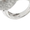 Bague 57 Bague fleur en or blanc 18 ct avec perle et diamants 58 Facettes 10510