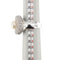 Bague 57 Bague fleur en or blanc 18 ct avec perle et diamants 58 Facettes 10510