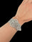 Bracelet-ceinture Art déco en or blanc 18 carats 58 Facettes BR1577