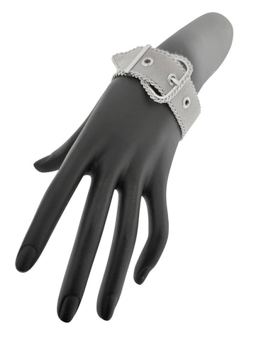 Bracelet-ceinture Art déco en or blanc 18 carats 58 Facettes BR1577