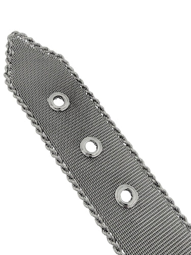 Bracelet-ceinture Art déco en or blanc 18 carats 58 Facettes BR1577
