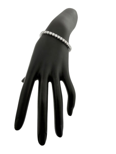 Bracelet Tennis en or blanc et diamants 12,30 ct 58 Facettes BR1559