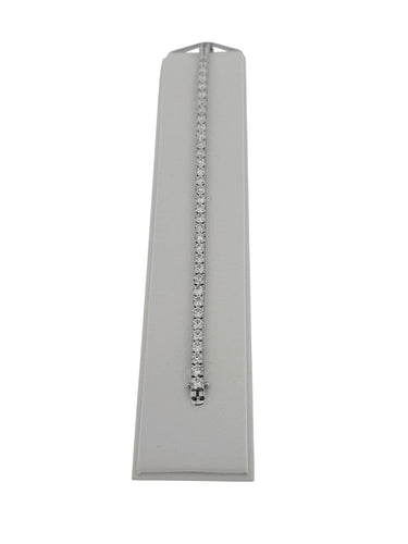 Bracelet Tennis en or blanc et diamants 12,30 ct 58 Facettes BR1559