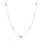 Collier NIMEI - Collier en or jaune 18 ct avec perles d’eau douce 58 Facettes 23456