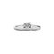 Bague 57 Bague solitaire - Diamant 0,25 ct en or blanc 18 ct 58 Facettes 21483