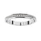 Bague 52 Bague éternité double en or blanc 18 ct et diamants 0,46 ct 58 Facettes 10308