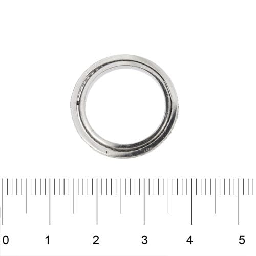 Bague 52 Bague éternité double en or blanc 18 ct et diamants 0,46 ct 58 Facettes 10308