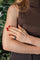49 Bague bandeau en or blanc et saphirs 58 Facettes 5452136CN