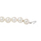 Collier floral en or blanc, perles et diamants 58 Facettes 5488790CN