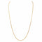 Collier maille forçat en or jaune 58 Facettes 5624565CN