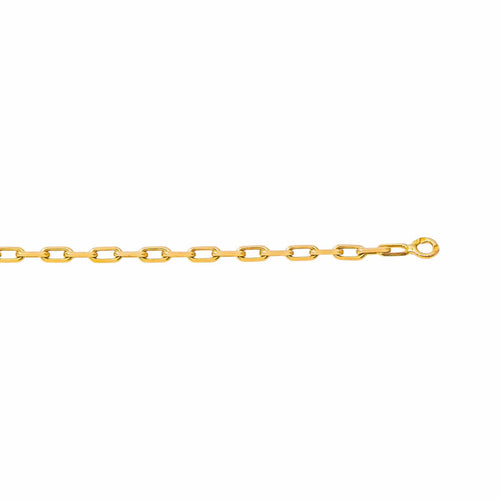 Collier maille forçat en or jaune 58 Facettes 5624565CN