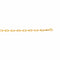 Collier maille forçat en or jaune 58 Facettes 5624565CN