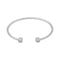 Bracelet jonc en or blanc et diamants 58 Facettes 5718530CN