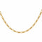 Collier maille Figaro en or jaune 58 Facettes 5741761CN