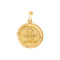 Augis - Pendentif médaille d'amour en or jaune 58 Facettes 5749855CN