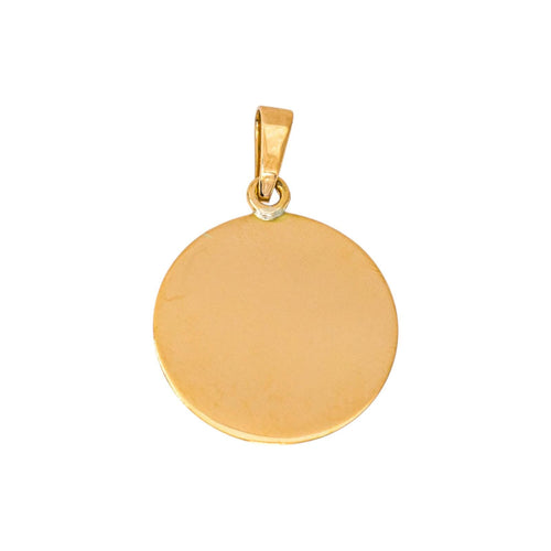 Augis - Pendentif médaille d'amour en or jaune 58 Facettes 5749855CN