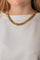 Collier maille gourmette en or rose 58 Facettes 5760114CN