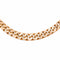 Collier maille gourmette en or rose 58 Facettes 5760114CN