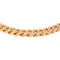 Collier maille gourmette en or rose 58 Facettes 5760114CN