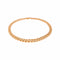 Collier maille gourmette en or rose 58 Facettes 5760114CN