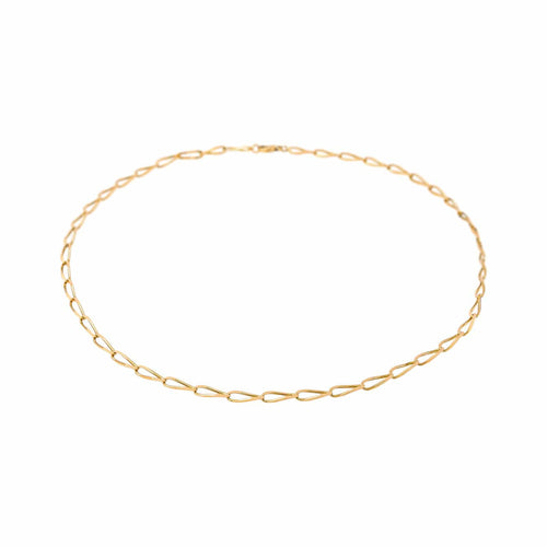 Collier maille cheval en or jaune 58 Facettes 5779011CN