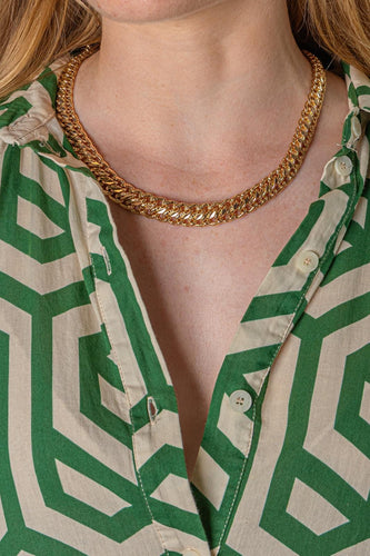 Collier maille russe en or rose 58 Facettes 5788302CN