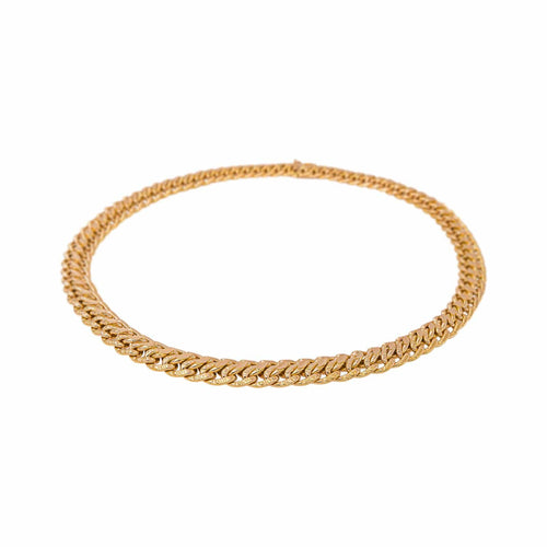 Collier maille russe en or rose 58 Facettes 5788302CN