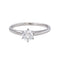 49 Bague solitaire en or blanc et diamant 58 Facettes 5868603RV