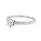 49 Bague solitaire en or blanc et diamant 58 Facettes 5868603RV