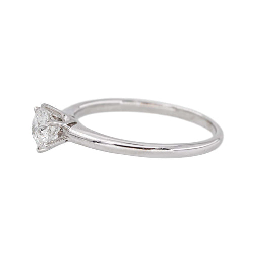 49 Bague solitaire en or blanc et diamant 58 Facettes 5868603RV