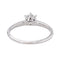 49 Bague solitaire en or blanc et diamant 58 Facettes 5868603RV