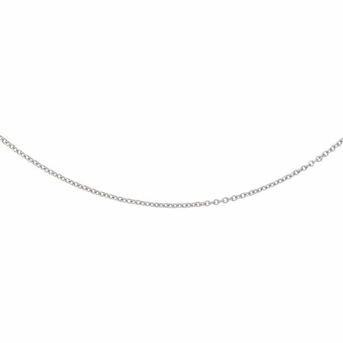 Balmain - Collier maille forçat en or blanc 58 Facettes 5976501CN