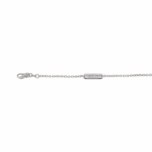 Balmain - Collier maille forçat en or blanc 58 Facettes 5976501CN