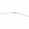 Balmain - Collier maille forçat en or blanc 58 Facettes 5976501CN